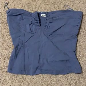 Free People Strapless Crop Top